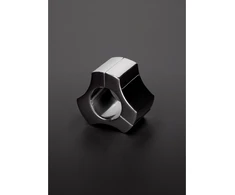 Steel By Shots Sinner Gear Magnetic Ball Stretcher Steel - Adjustable Intimate Ring 20 mm