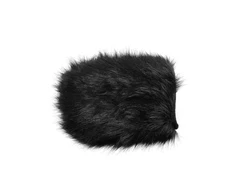 Sportsheets Spiked Sensory Mitt - Juodas, Faux Fur, Universal Fit