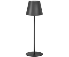 Stalinis LED šviestuvas Zyle Table Lamp ZY1238, įkraunamas, IP54, juodas