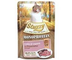 Agras Pet Foods Drėgnas Kačių Maistas - Stuzzy Monoproteinas Su Šonine 85 G