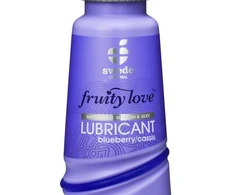 Swede Fruity Love Blueberry &amp; Cassis Lubricant 100ml - Natural Formula