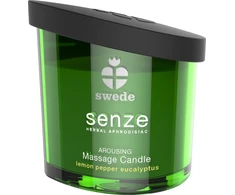 Swede Senze Arousing Massage Candle 150ml - Botanical Oils Blend