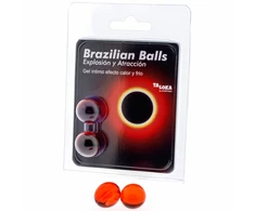 Taloka 2 Brazilian Balls Massage Gel Hot &amp; Cold Sensation Set