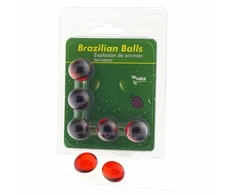 Taloka 5 Brazilian Aroma Balls Strawberry Scented Intimate Massage Oil