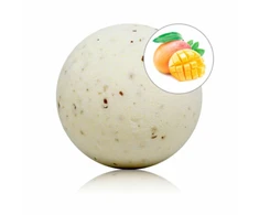 Taloka Mango Aroma Bath Bomb with Rose Petals 140g - Tropical Relaxation