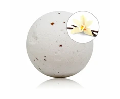 Taloka Vanilla Bath Bomb with Rose Petals 140g - Sweet Aroma Sphere
