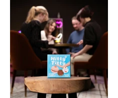 Tease &amp; Please Hitty Titty Game - Fast-Paced Party Card Set with Bell