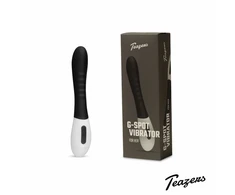Teazers G-Spot Intimate Device Juodas 30-Speed Soft Silicone USB