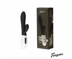 Teazers Rabbit Series Rechargeable Silicone Intimate Device Juodas