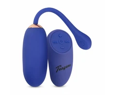 Teazers Vibrating Egg Model - 10-Function, USB Rechargeable, Violetinė