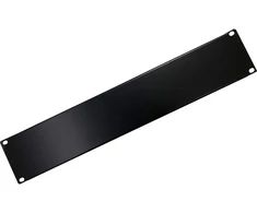 Techly 302013 2U maskavimo skydelis 19" stelažų spintelėms, metalinis, juoda