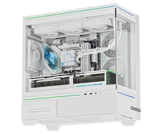 Thermalright TL-M10W (Baltas) Kompiuterio Korpusas
