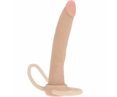 ToyJoy Get Real Double Trouble Silicone Dual-Ended Model 16cm rusvai gelsvas
