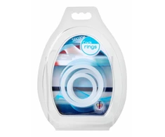 Trinity Vibes Silicone Comfort Rings Set, Clear, 3 Sizes