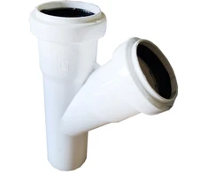 Trišakis PP 40/40/45° baltas