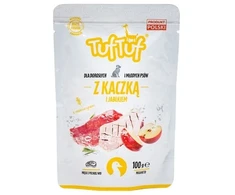 TufTuf Šunų Maistas - TUF TUF Antiena ir Obuolys Drėgnas Maistas 100g Be Gliuteno