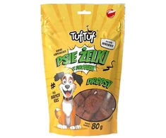 TufTuf Šunų Priedas - TUF TUF Vištienos Guminukai 80g Be Cukraus Be Glitimo Be Sojos
