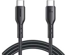 Joyroom Kabelis Flash įkrovimas USB C į USB-C SA26-CC3 / 60W /1m (juodas)
