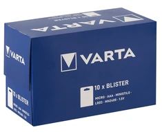 Varta AAA Batteries 40-pack Long-Lasting Power Alkaline LR03