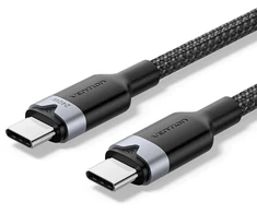 USB-C į C 2.0 Vention 3.1 5A 240W 1m BK kabelis