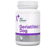 Vetexpert Priedas senjoram šuniui - VET EXPERT GeriatiVet 45 Caps be grūdų