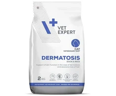 Vetexpert VET EXPERT Veterinary Diet Dermatosis Cat antiena ir ryžiai – dry cat food – 2kg