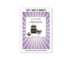 Warm Human Manifest Greeting Card Love Spell - Artistic Edition