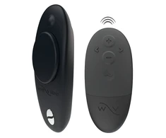 We-Vibe Moxie+ Satin Juodas - Discreet Wearable Intimate Device, USB