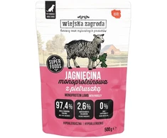 Šunų Maistas - WIEJSKA ZAGRODA Monoproteininis Aviena 500g Be Glitimo