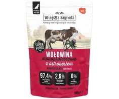 Šunų Maistas - WIEJSKA ZAGRODA Monoprotein jautiena Wet 500g