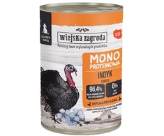 Šunų Maistas - WIEJSKA ZAGRODA Kūdikių Monoproteininis Kalakutas 400g Be Glitimo