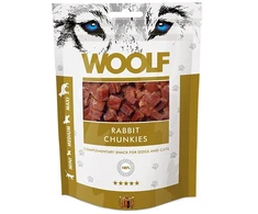 Gyvūnų Skanėstai - Woolf triušiena Chunkies 100 g
