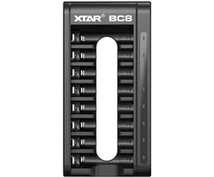 XTAR BC4 akumuliatorių įkroviklis R03/AAA ir R6/AA