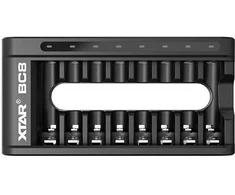 XTAR BC4 akumuliatorių įkroviklis R03/AAA ir R6/AA