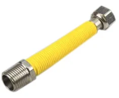 Žarna dujoms nerūd.plieno 22-42cm 3/4 v/iš.