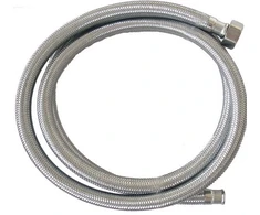Žarnelė nerūdijančio plieno SS01 su sriegiais 1/2 100cm