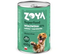 Usorteret Drėgnas Šunų Maistas - ZOYA Supermaistas Su Jautiena 400g