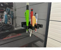 Garageprintslt Atsuktuvų, pieštukų ir rašiklių sieninis laikiklis / organizatorius