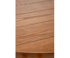 BARRY round table, walnut / juodas