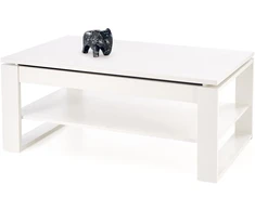 BETTY lifting top coffee table, color: baltas