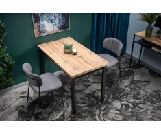 COBALT table, color: wotan oak/juodas