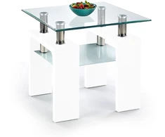 DIANA H KWADRAT coffee table color: baltas