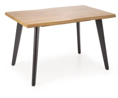 DICKSON 2 extension table 150-210, natural / juodas