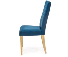 DIEGO 3 chair, color: quilted velvet Stripes - MONOLITH 77
