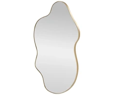 ESSENT wall mirror, auksinis