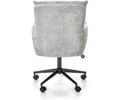 FLORES swivel armchair, light pilkas