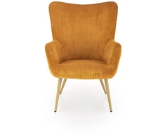 Fotelis AMARO leisure chair, mustard