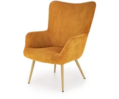 Fotelis AMARO leisure chair, mustard