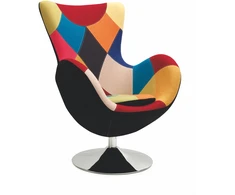 Fotelis BUTTERFLY chair color: multicolored