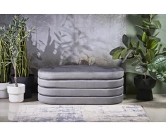 Fotelis CALPI bench with storage function, pilkas